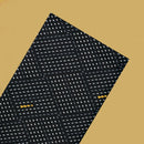 Black with Off-White flower design Cotton Printed Lungi