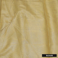 Yellow Colour Fancy Weaving Saree