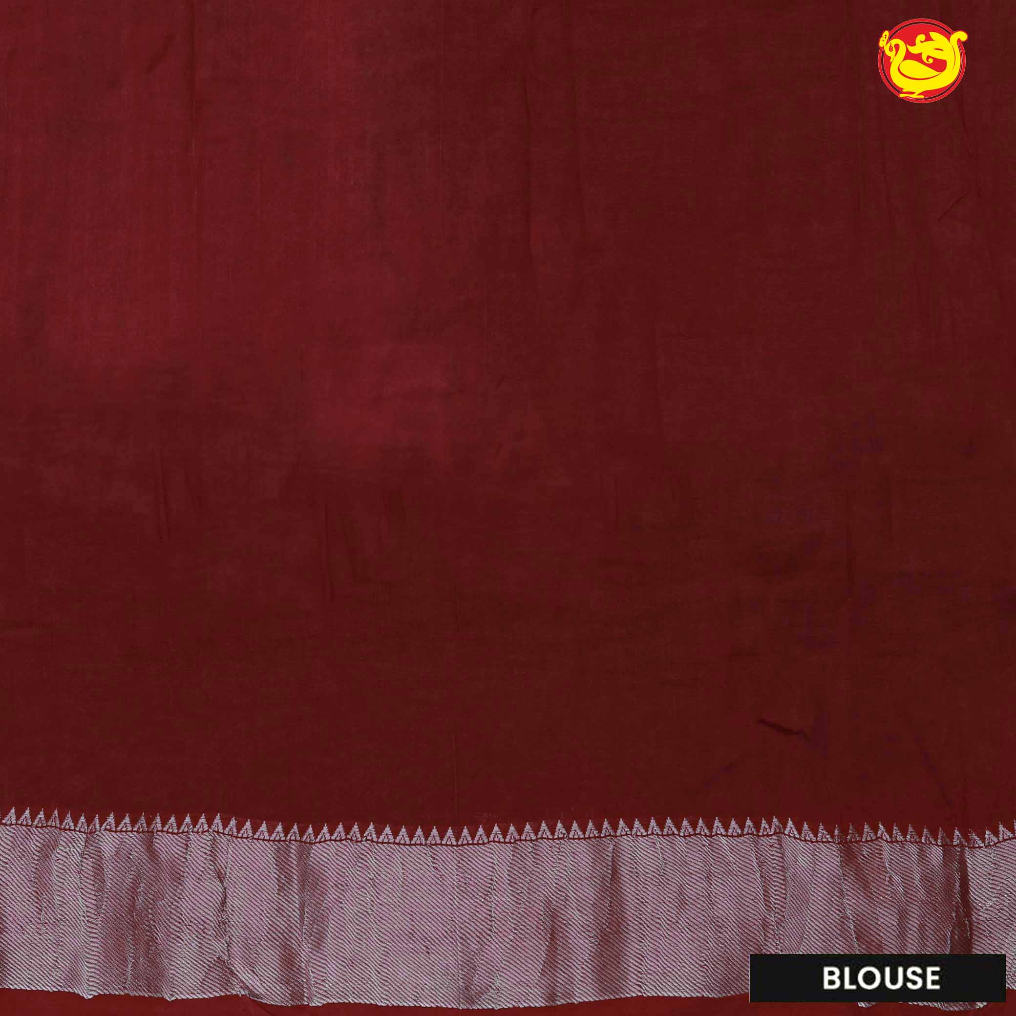 Grey with maroon chanderi saree with tie and dye prints