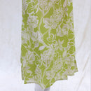 Vennila- Pista Green With White Ladies Branded Umbrella Top Readymade