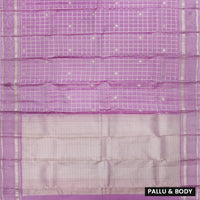 Light Purple Colour Soft Silk Saree