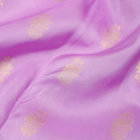 Light Purple  Colour Gold Zari Border Yuvana Semi Soft Silk Saree