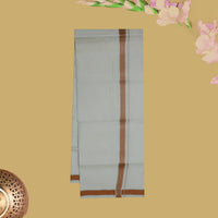 Silver Tissue with Men’s Dhoti