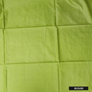Lime green Colour Trendy Linen Saree