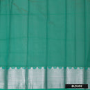 Lime Green With  Green Silk Cotton Saree