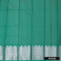 Lime Green With  Green Silk Cotton Saree