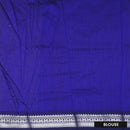 Mustard Yellow and Royal Blue Premium Quality Kalyani Cotton Saree
