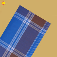 Men’s Checked Cotton Stitched Lungi