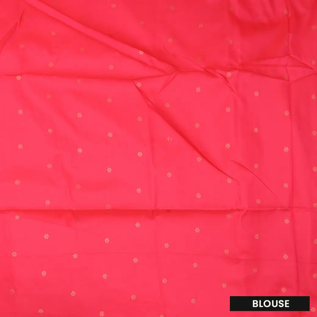 orange and red  Soft Silk Saree