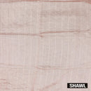 Light Pink with Light Peach Ladies Cotton Chudithar Set Material