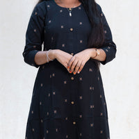 Aparna- Black Color Ladies Branded Umbrella Top Readymade