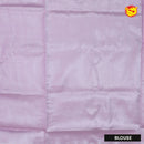 Lavender Tissue Semi Silk Saree