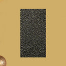 Black with Olive Green flower design Cotton Printed Lungi