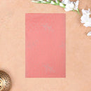 Light Coral With Blue Soft Silk