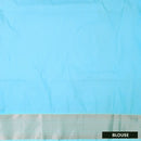 Light Coral With Blue Soft Silk