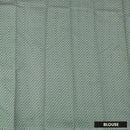 Pista Green With  Green Silk Cotton Saree Without Border