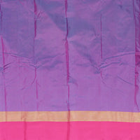 Persian Green  With Purple-Magenta Arani Silk Saree