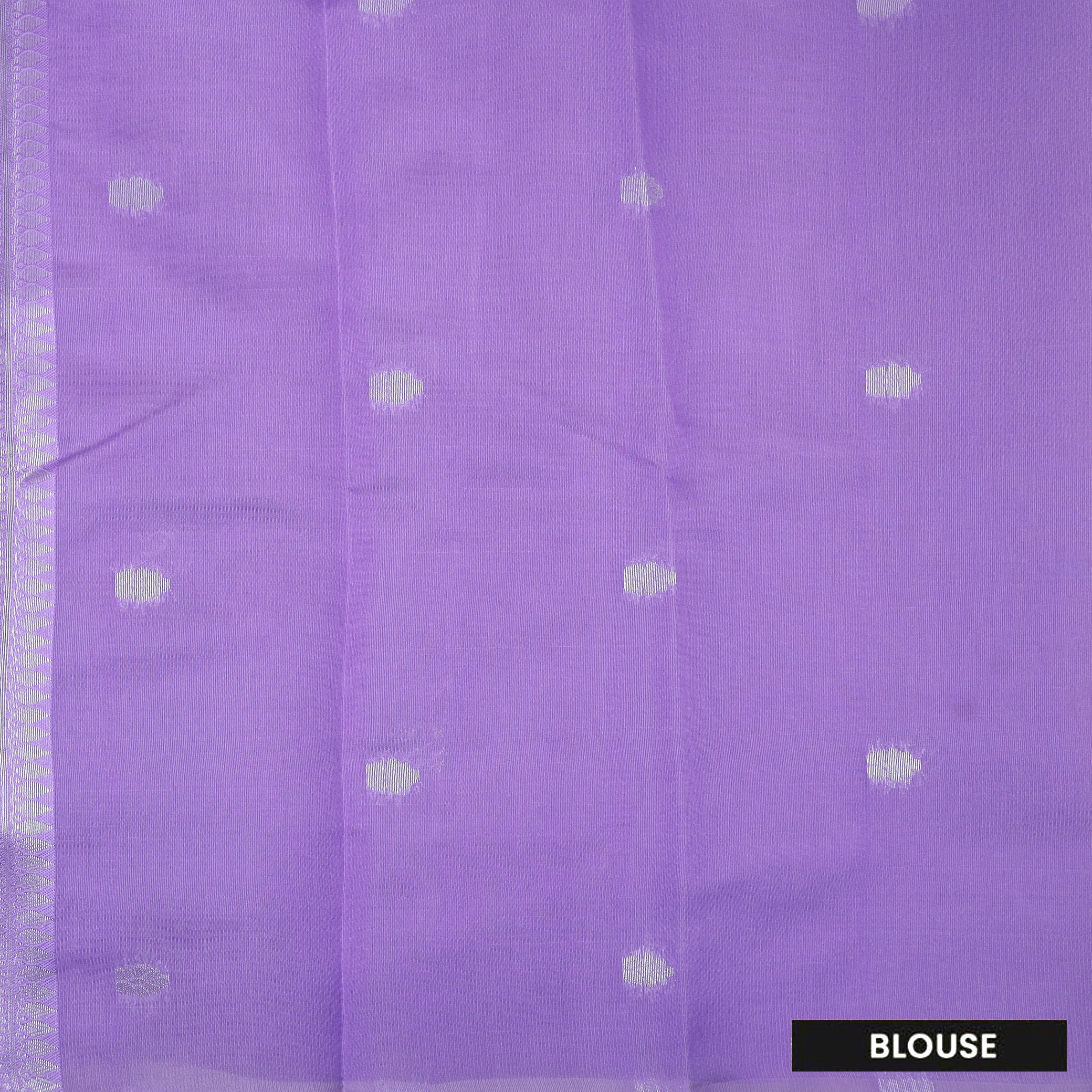 Grey with Lavender Litchi Silk Saree