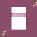 White with Pink Fancy Jari Border Single Layer Cotton Men’s Dhoti