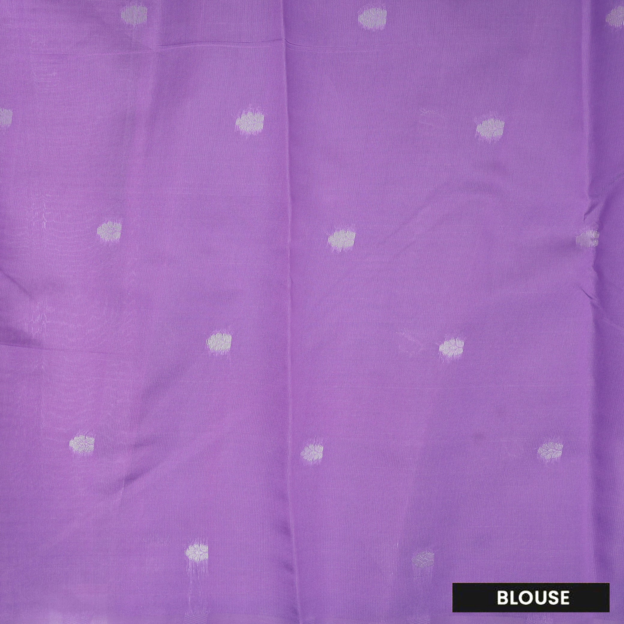 Light Blue with Lavender Litchi Silk Saree