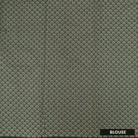 Green With Sandal Zari  Silk Cotton Saree