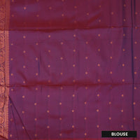 baby pink and maroon Soft Silk Saree