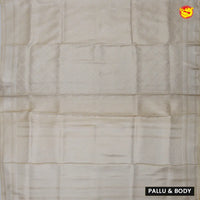 Beige Colour Banarasi Saree with Woven Designs