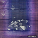 Purple Colour Tissue Silk Saree