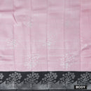 Light Pink with Block Kubera Silk Saree