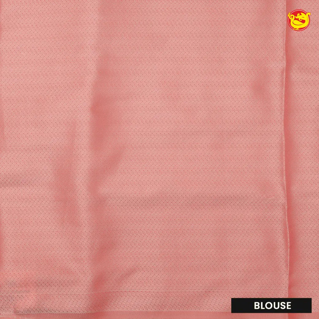 Light Pink Colour Banarasi Saree with Woven Designs