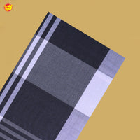 Men’s Checked Cotton Stitched Lungi