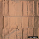 Dark Golden Tissue Semi Silk Saree