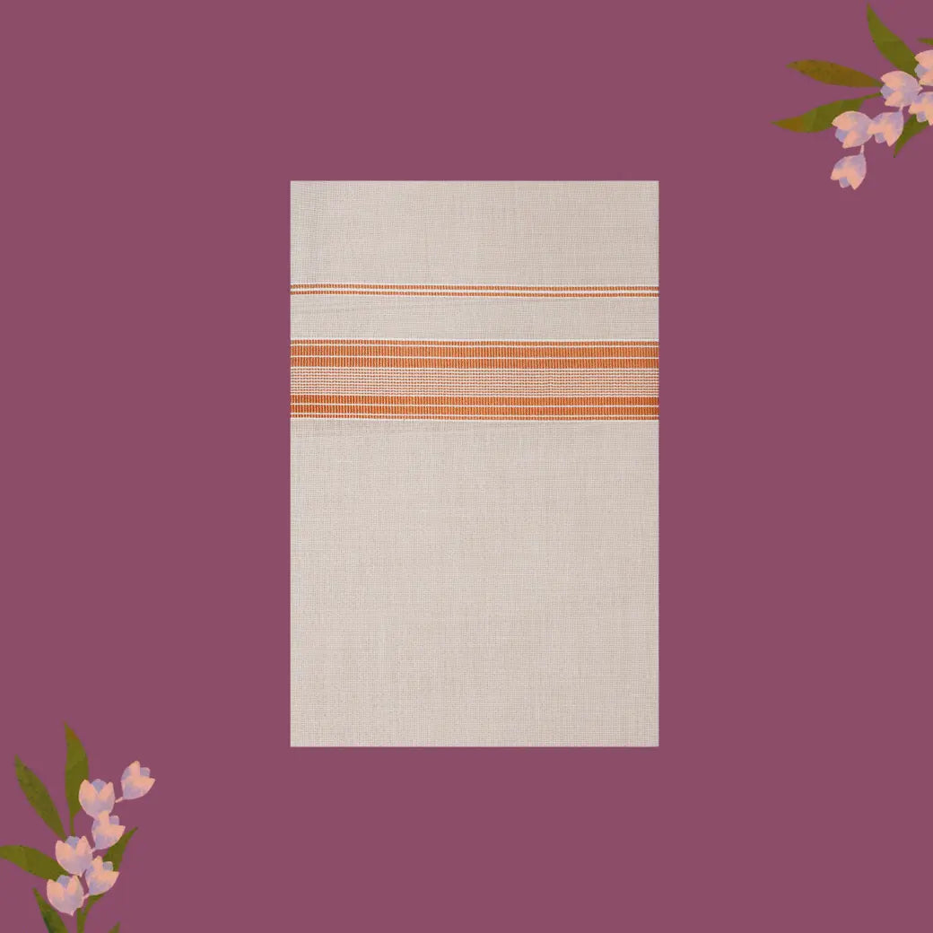 Copper Tissue with Men’s Dhoti