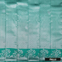 Red with Green Kubera Silk Saree