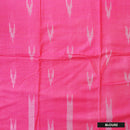 Light Pink With Dark Pink Trendy Linen Saree
