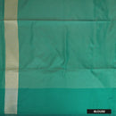 Lime Green With Ramar Green Copper Zari Border Soft Silk Saree