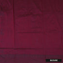 Peacock Green With Maroon Premium Quality Kalyani Cotton Saree