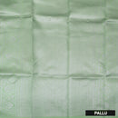 Pink with Green Litchi Silk Saree