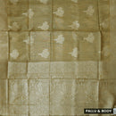 Light Brown Colour Fancy Weaving Saree