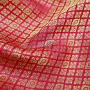 Red Color Golden Zari Border Wedding Silk Saree