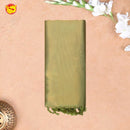 Light Green Tissue Semi Silk Saree