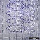 Pink with Blue Kubera Silk Saree