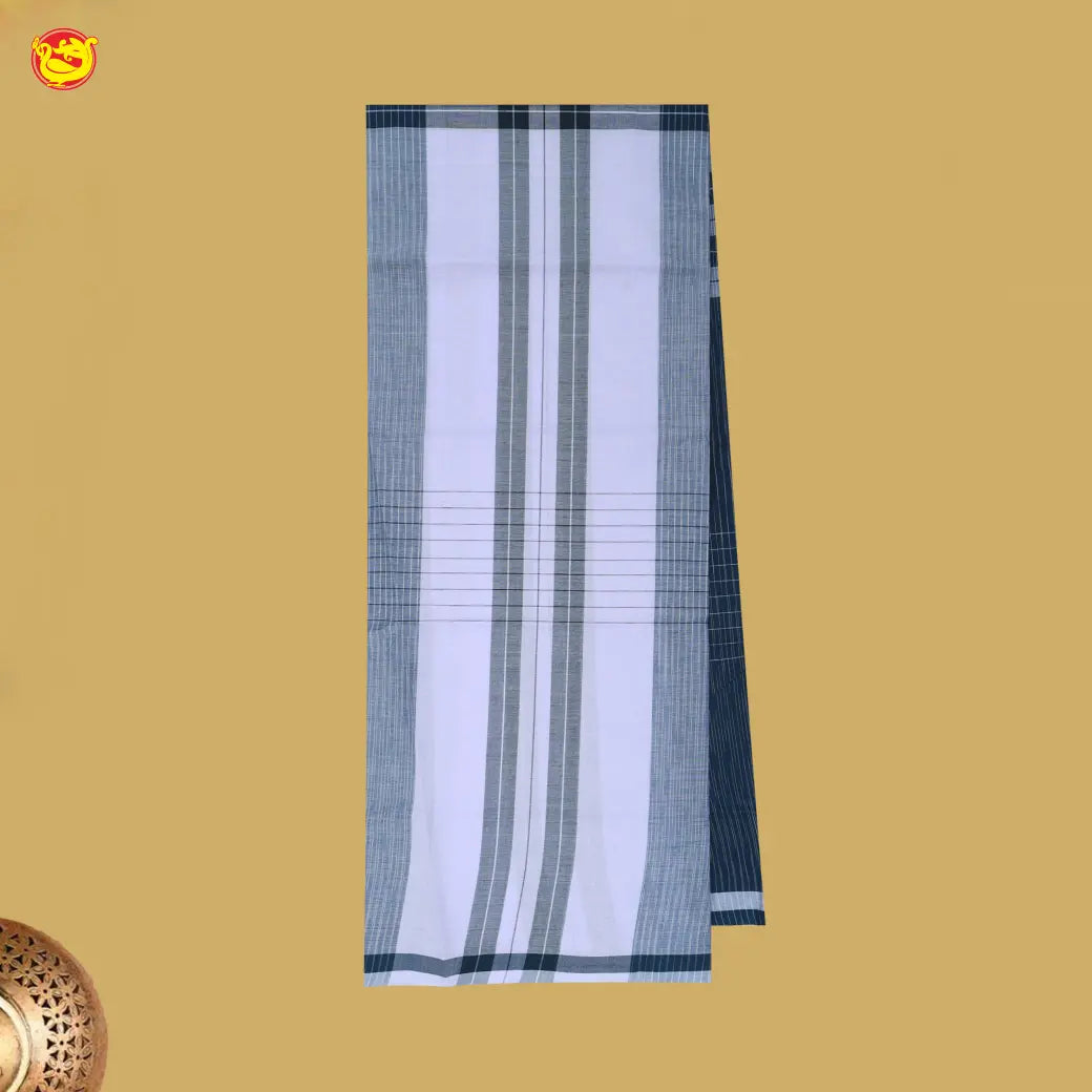 Men’s Checked Cotton Stitched Lungi