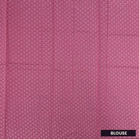 Pink With Sandal Zari Silk Cotton Saree
