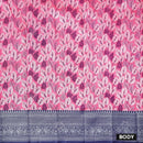 Pink with Blue Kubera Silk Saree