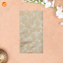 Light Gold colour Banarasi Saree with Woven Designs