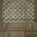 Light Green Colour Fancy Weaving Saree
