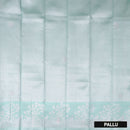 Navy Blue With light blue Kubera Silk Saree