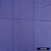 Royal Blue With Sandal Zari  Silk Cotton Saree