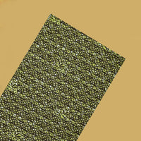 Olive Green flower design Cotton Printed Lungi